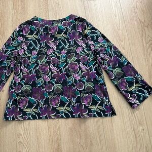 HABITAT FLORAL TOP LIKE NEW SZ S